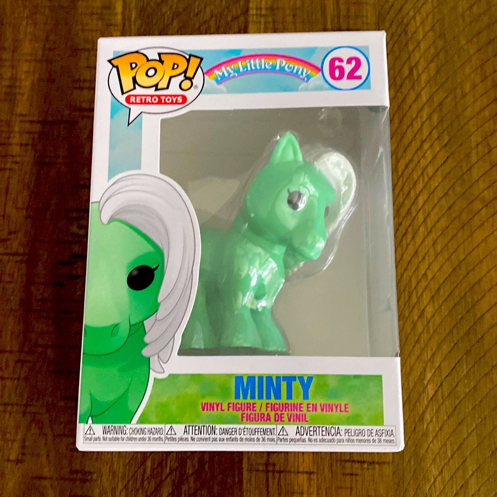 FUNKO POP MINTY My Little Pony NIB Retro Toys #62 NEW!!!!